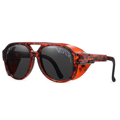 Adult UV400 Retro Pit Viper Sunglasses Men Women Baseball Softball Punk Sun Glasses Male Female Outdoor Sport Steampunk Eyewear