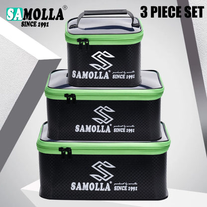 EVA Thicken Fishing Box Bag Waterproof Fishing Gear Boxes Live Fish Bucket Fishing Main Sub Line
