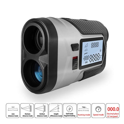 1200m USB Type-C Rechargeable Golf Laser Rangefinder with Slope