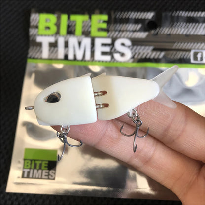 1PCS LURETV MM60 Fishing Lure Slow Sinking Swimbait Realistic