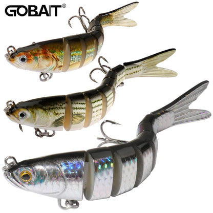 3PCS Swimbait 11g 16g 27g Multi Joint Lure Sinking Pencil Bionic Swimming Pesca Bass Treble Hook