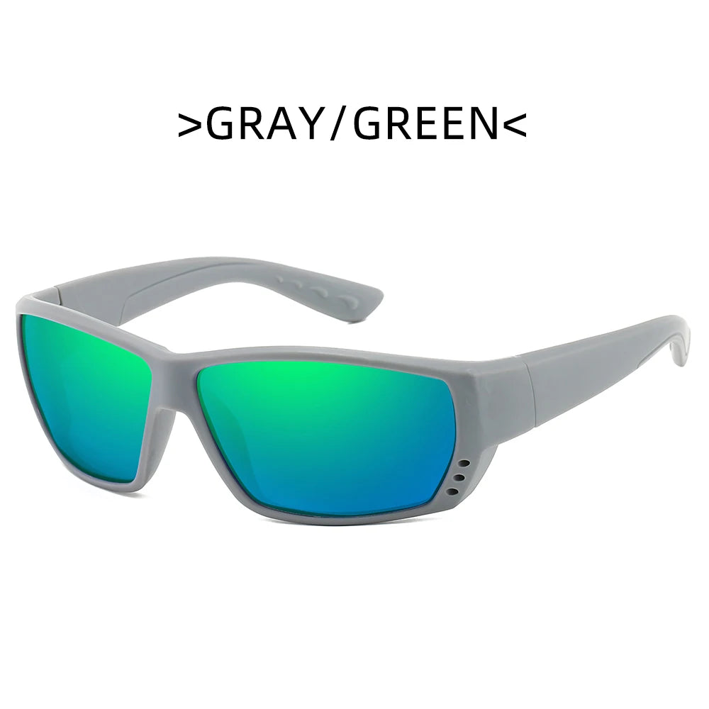 Sports Polarized Sunglasses For Men Cycling Driving Fishing 100% UV Protection