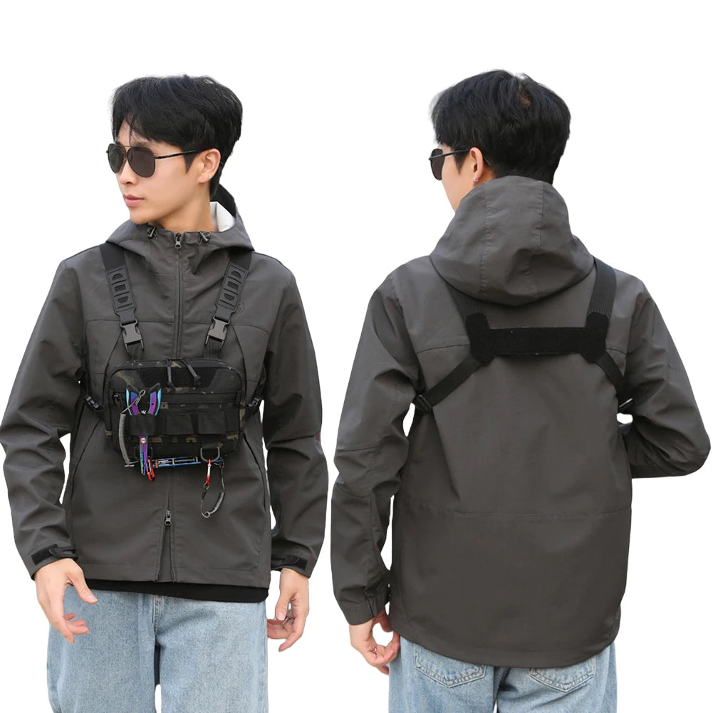 Fishing Tackle Bags Waist Fanny Pack Fishing Lures Line Box Utility Storage Accessories Outdoor