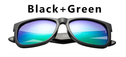 Red Sands Mirror Polarized Sunglasses Men Classic Design Ultralight Eyewear Frame Square Sport Male UV400 Travel Goggles