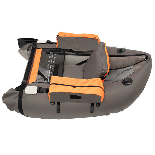 Mini Aluminum Boat Pontoon Float Tube Inflatable PVC Fishing Boat