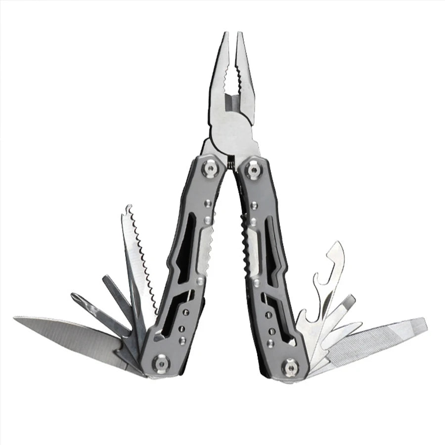 Stainless Steel Folding Multifunction Tools Emergency survival Knife Pliers