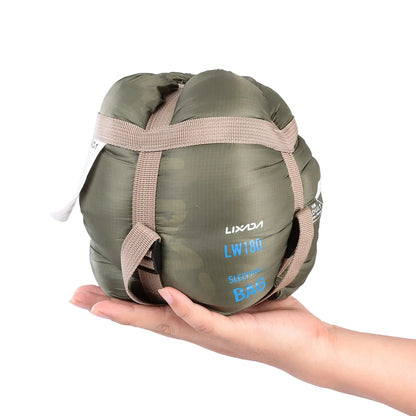LIXADA Envelope Sleeping Bag Adult Camping Outdoor Mini Walking beach Sleeping Bags Ultralight Travel Bag Spring Autumn