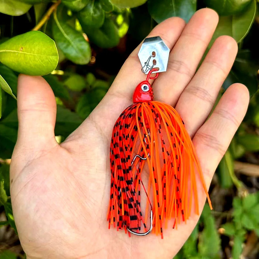 3pcs Chatterbait Fishing Lures Set Spinner Artificial Bait Skirts Kit Weedless Buzzbait Wobblers For Bass Pike Swimbait Walleye