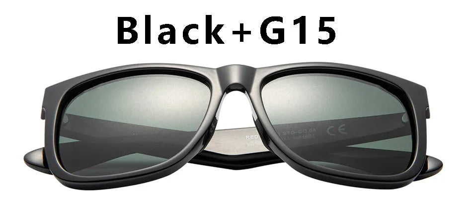 Red Sands Mirror Polarized Sunglasses Men Classic Design Ultralight Eyewear Frame Square Sport Male UV400 Travel Goggles
