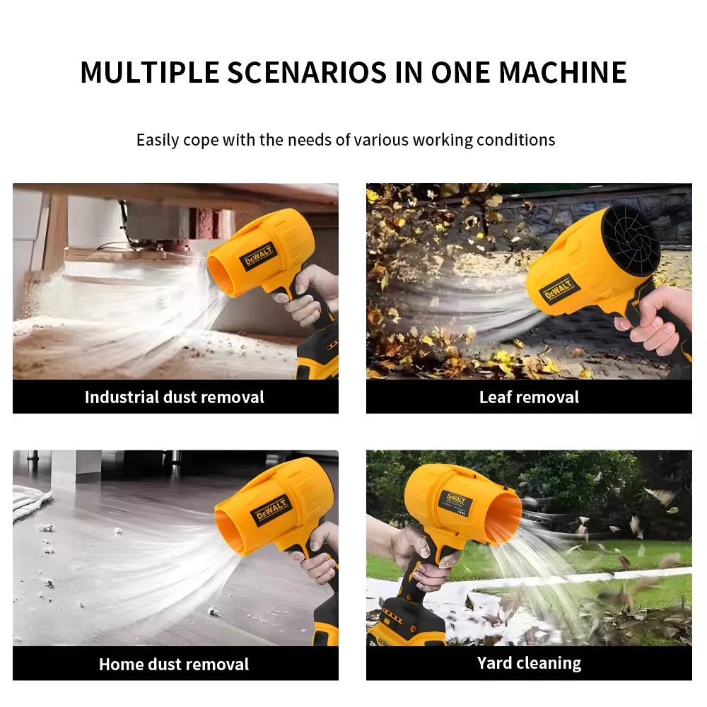 Dewalt 30000RPM Cordless Blower Electric Turbine Household Dust Collector 20V Portable Rechargeable Dust Removal Power Tools