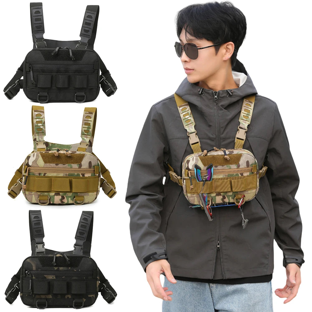 Fishing Tackle Bags Waist Fanny Pack Fishing Lures Line Box Utility Storage Accessories Outdoor
