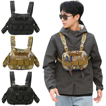 Fishing Tackle Bags Waist Fanny Pack Fishing Lures Line Box Utility Storage Accessories Outdoor