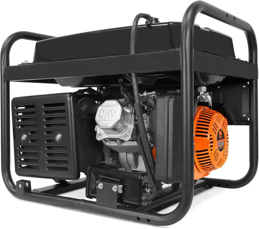 GN4500 4500-Watt 212cc Transfer Switch and RV-Ready Portable Generator, CARB Compliant, Orange/Black