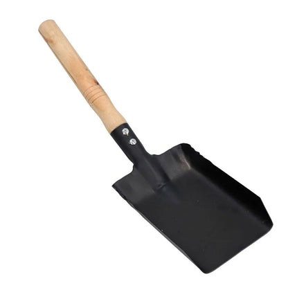 1pc Chimney Shovel Fireplace Tools Steel Dustpan Ash Shovel Fireplace Cleaning Tool Wood Burner Accessories