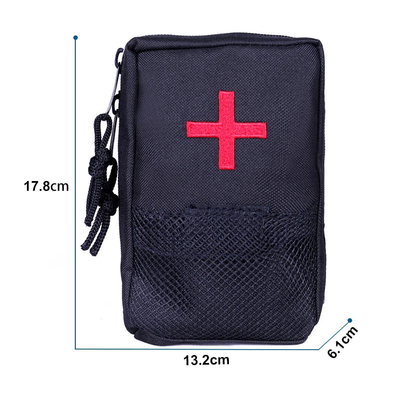 Utility 22CM Large Size Tactical Waist Bag Molle First Aid Bag Belt EDC Medical Pouch Emergency