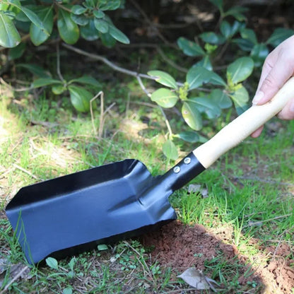 1pc Chimney Shovel Fireplace Tools Steel Dustpan Ash Shovel Fireplace Cleaning Tool Wood Burner Accessories