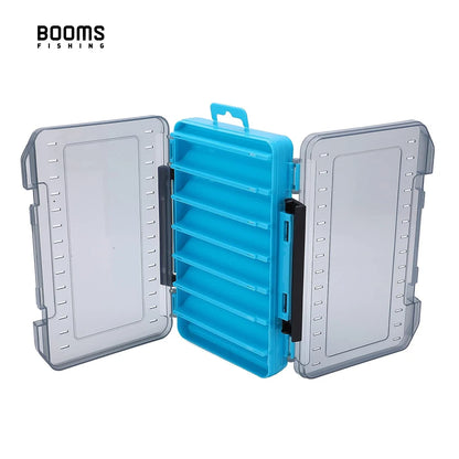 Booms Fishing LB1 Fishing Tackle Box 14 Compartments Double Sided Opening and Closing Multifunctional Lure Bait Tool Storage Box