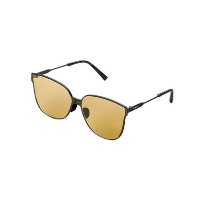 Classic Folding Metal Sunglasses 2024 New Fashion Stainless Steel Frame Nylon Lenses Outdoor