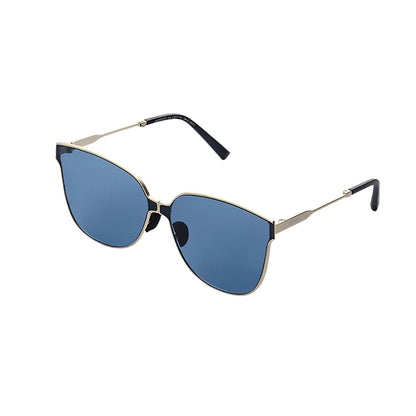 Classic Folding Metal Sunglasses 2024 New Fashion Stainless Steel Frame Nylon Lenses Outdoor