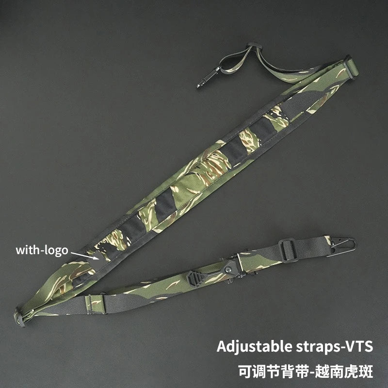 Tactical Rifle 2 Point sling Modular Shoulder Strap QD Quick Adjust M4 AK