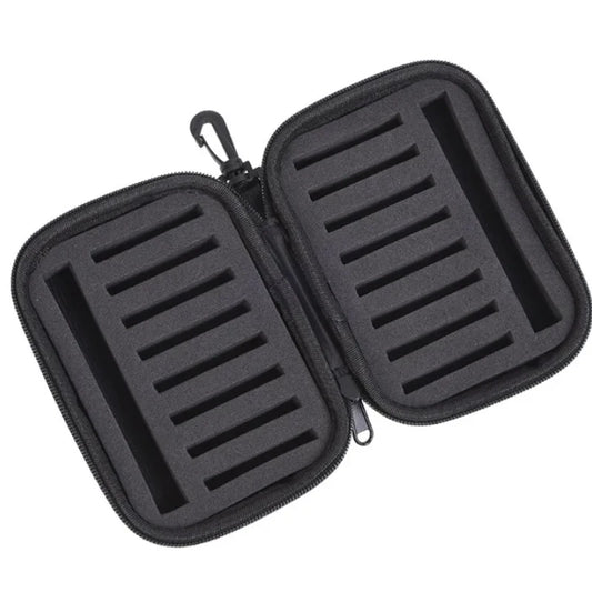 Fly Fishing Lure Spinner Spoon Bait Foam Box Trout Flies  Fish Hook Bag