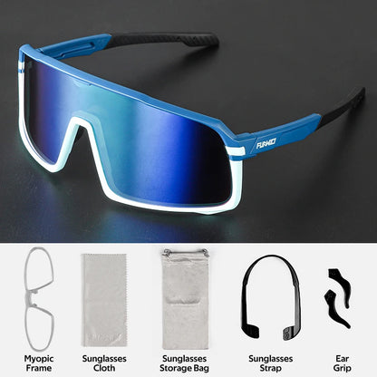 Polarized Sunglasses UV Protection Eyewear for Men Women Sports Bike Cycling MTB Road