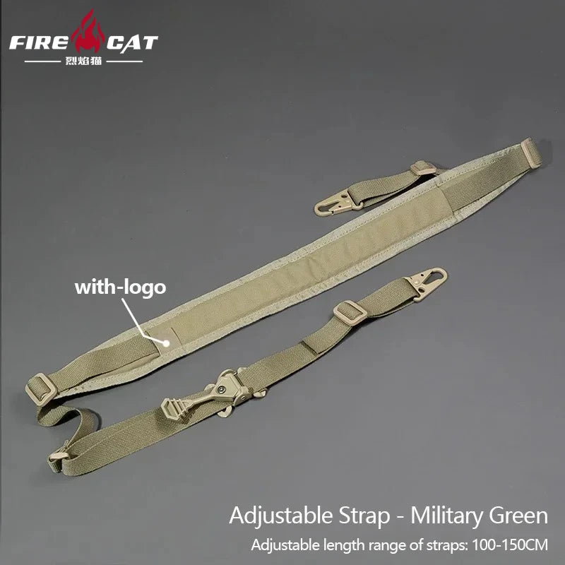 US Warehouse Tactic FERR 2 Point Sling Shoulder Strap Outdoor Rifle Sling Shoulder Strap