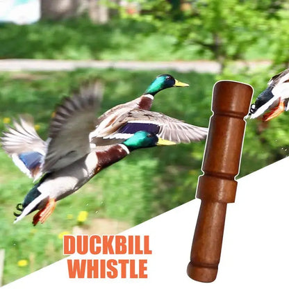 Wooden Whistle Lure Hunting All Ducks Mallard Lure Outdoor Hunting Realistic Sound Calls