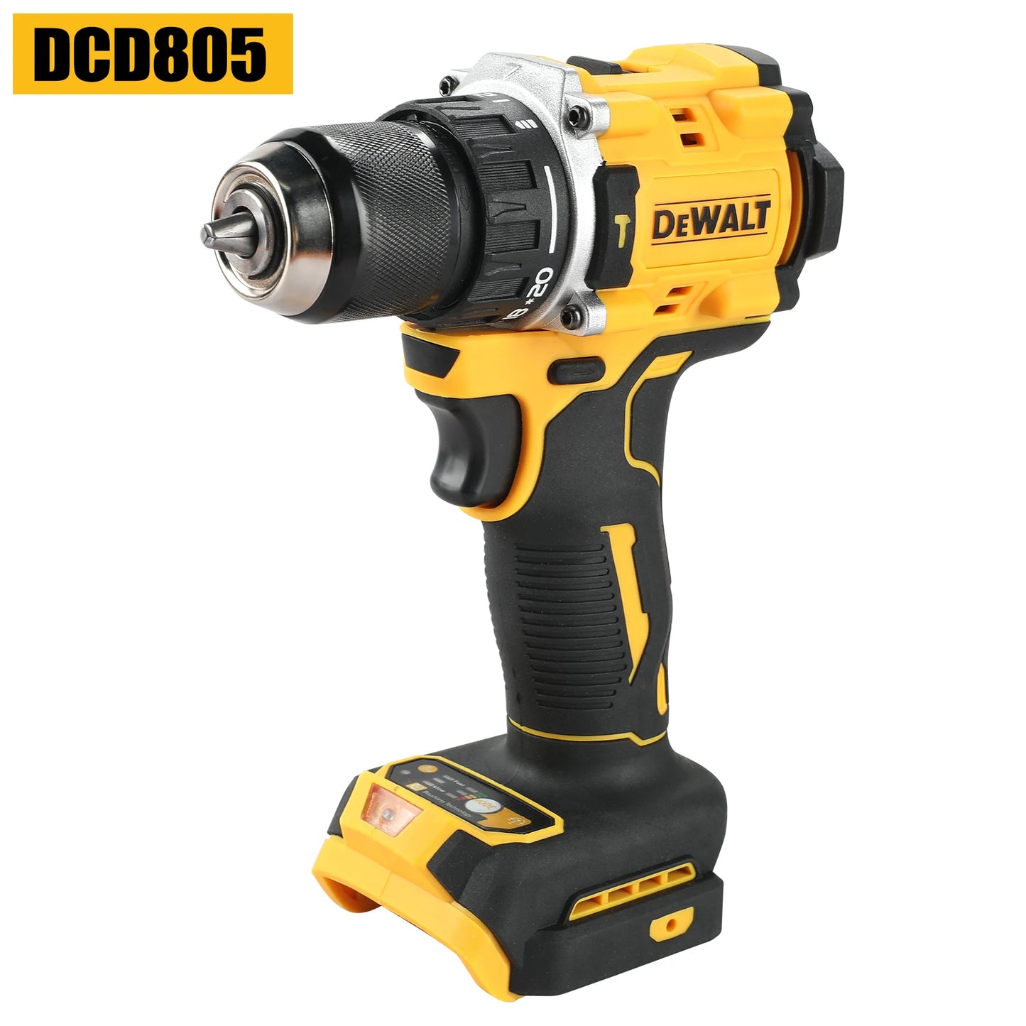 2025 DeWalt lithium brushless electric screwdriver, electric hand drill, impact drill combination kit DCD805 DCF850