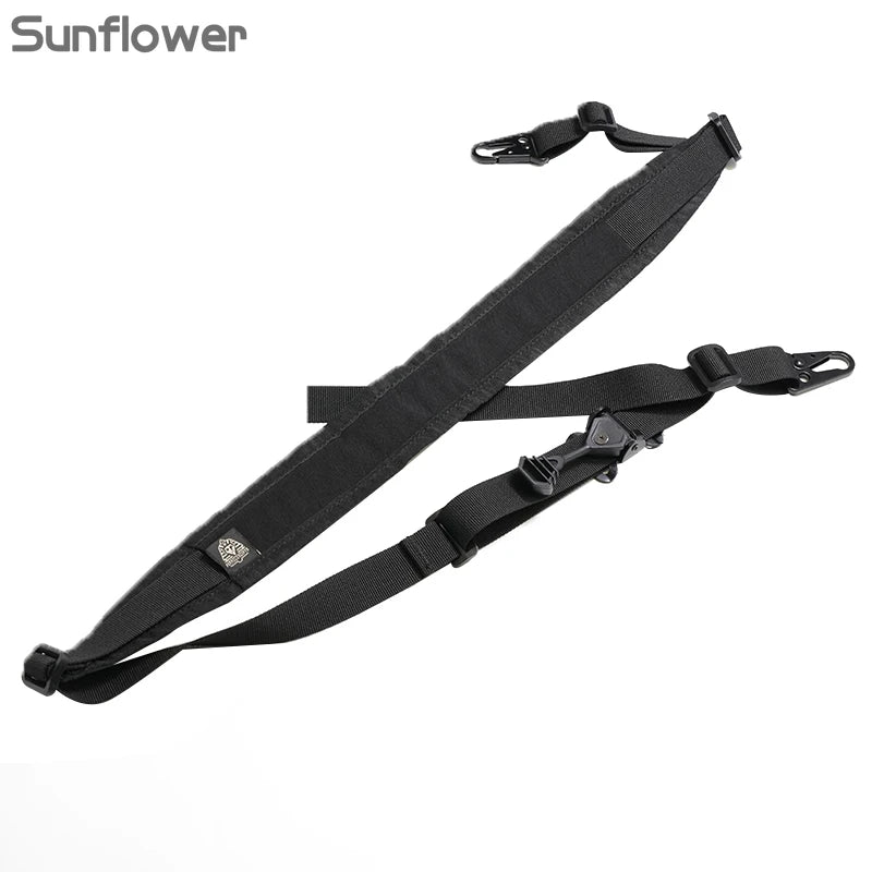 US Warehouse Tactical Nylon Rifle Sling Quick Adjustment 2 Point Padded Combat Modular