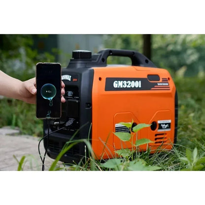 New Quiet Power Series Inverter Generator,Gas Powered, EPA Compliant, Eco-Mode Feature, Ultra Lightweight for Backup Home Use
