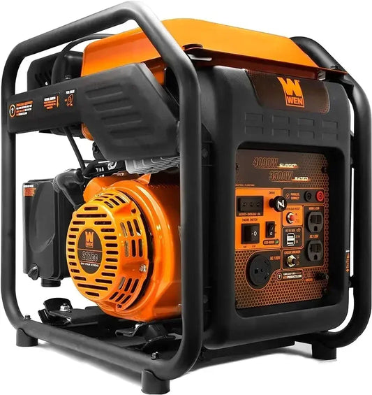 GN400i RV-Ready 4000-Watt Open Frame Inverter Generator, CARB Compliant, Black/orange   | USA | NEW