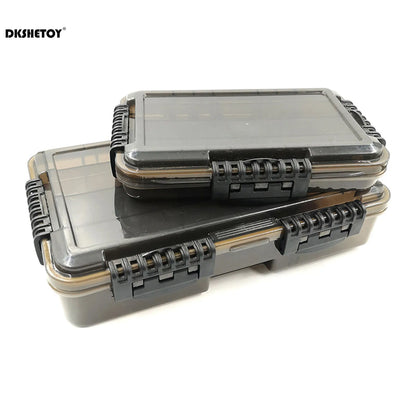 Fishing Tackle Boxes Organizer Waterproof Lure Box with Removable Dividers for Lines Hooks Small Fishing Accessories