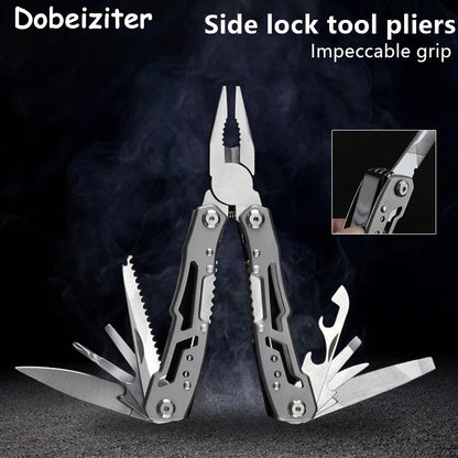 Stainless Steel Folding Multifunction Tools Emergency survival Knife Pliers