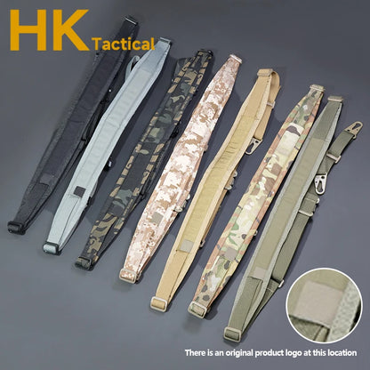 Tactical Rifle 2 Point sling Modular Shoulder Strap QD Quick Adjust M4 AK