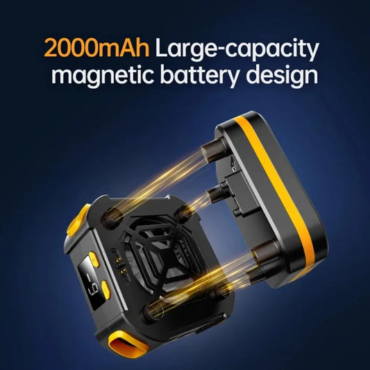 P70 NEW 10W Mobile Phone Semiconductor Cooling Fan Radiator with 2000mAh Battery PUBG