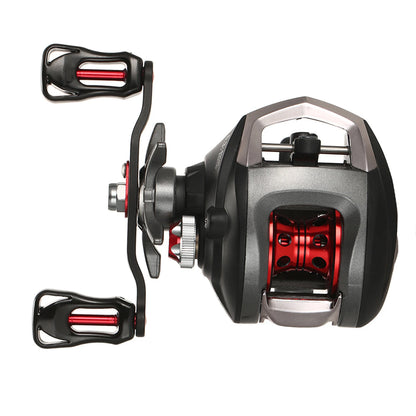 12+1 Ball Bearings Baitcasting Reel Fishing Fly High Speed Fishing Reel with Magnetic