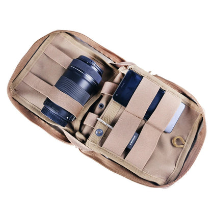 Utility 22CM Large Size Tactical Waist Bag Molle First Aid Bag Belt EDC Medical Pouch Emergency