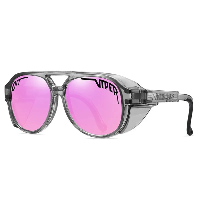 Adult UV400 Retro Pit Viper Sunglasses Men Women Baseball Softball Punk Sun Glasses Male Female Outdoor Sport Steampunk Eyewear