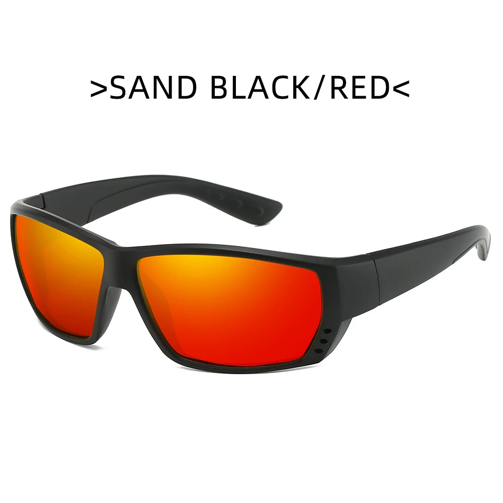 Sports Polarized Sunglasses For Men Cycling Driving Fishing 100% UV Protection