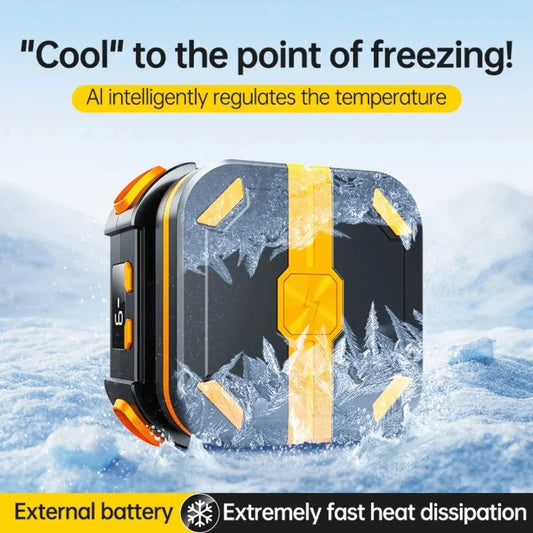 P70 NEW 10W Mobile Phone Semiconductor Cooling Fan Radiator with 2000mAh Battery PUBG