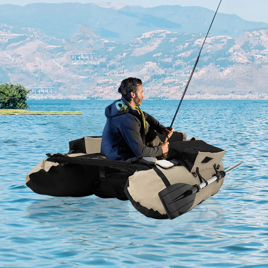 Mini Aluminum Boat Pontoon Float Tube Inflatable PVC