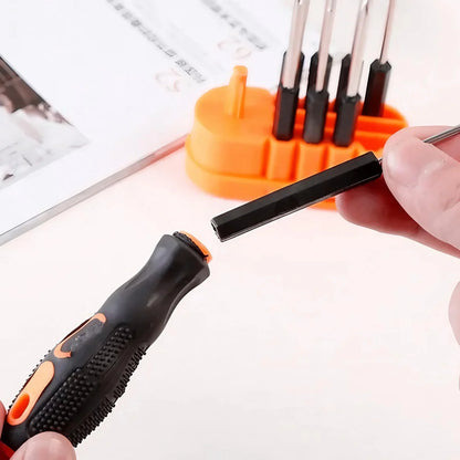 STONEGO 1Set 8-in-1 Multifunctional Screwdriver Set - Repair Tool Kit for Mobiles, Computers, Various Interchangeable Heads
