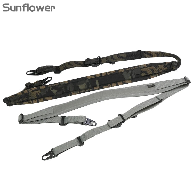 US Warehouse Tactical Nylon Rifle Sling Quick Adjustment 2 Point Padded Combat Modular