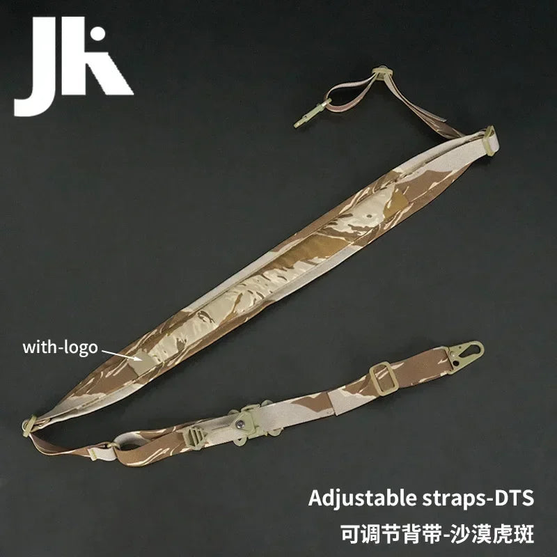 Tactical Quick Release Sling Strap 2 Points Adjustable Rifle Nylon Strap Outdoor Hunting Weapon HK416