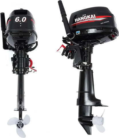 18HP 2 Stroke Outboard Motor, Fishing Boat Engine Water Cooling 246CC
