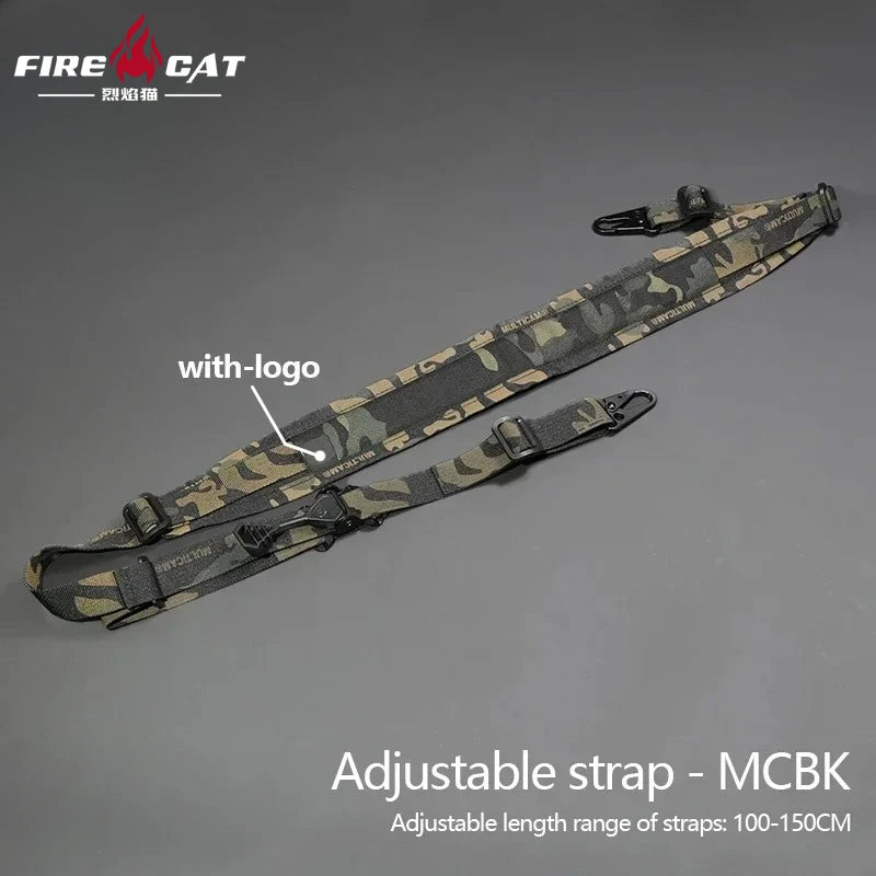US Warehouse Tactic FERR 2 Point Sling Shoulder Strap Outdoor Rifle Sling Shoulder Strap