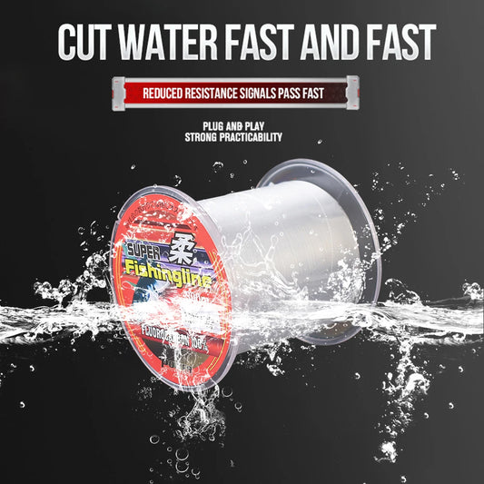 300M Fluorocarbon Fishing Line Strong Nylon