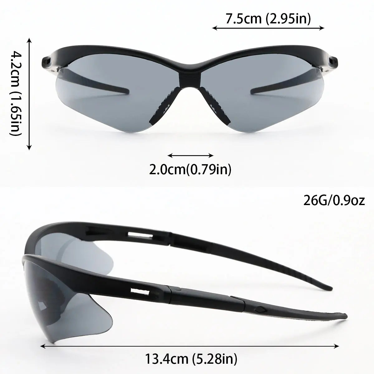 5 pairs of fashionable sports polarized sunglasses for men and women, suitable for outdoor