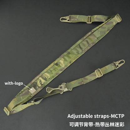 Tactical Rifle 2 Point sling Modular Shoulder Strap QD Quick Adjust M4 AK